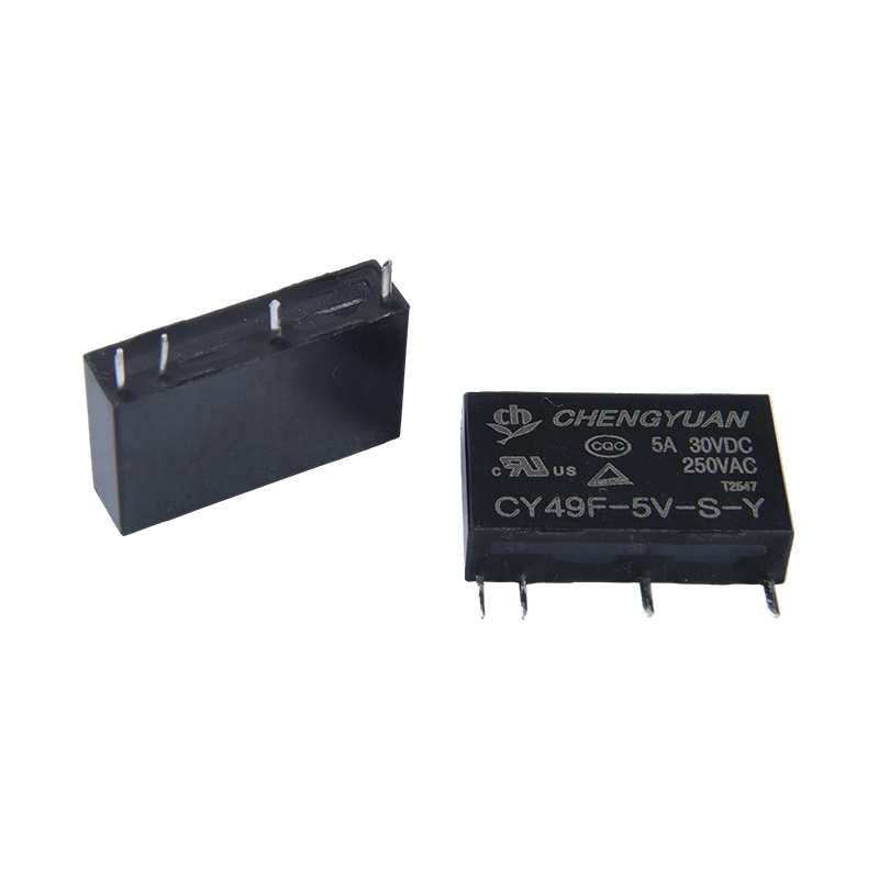Rơle CY49F, Rơle nguồn mỏng, Rơle 49F, Rơle tín hiệu, Rơle nhỏ 4PIN PCB 5A 0,12W.