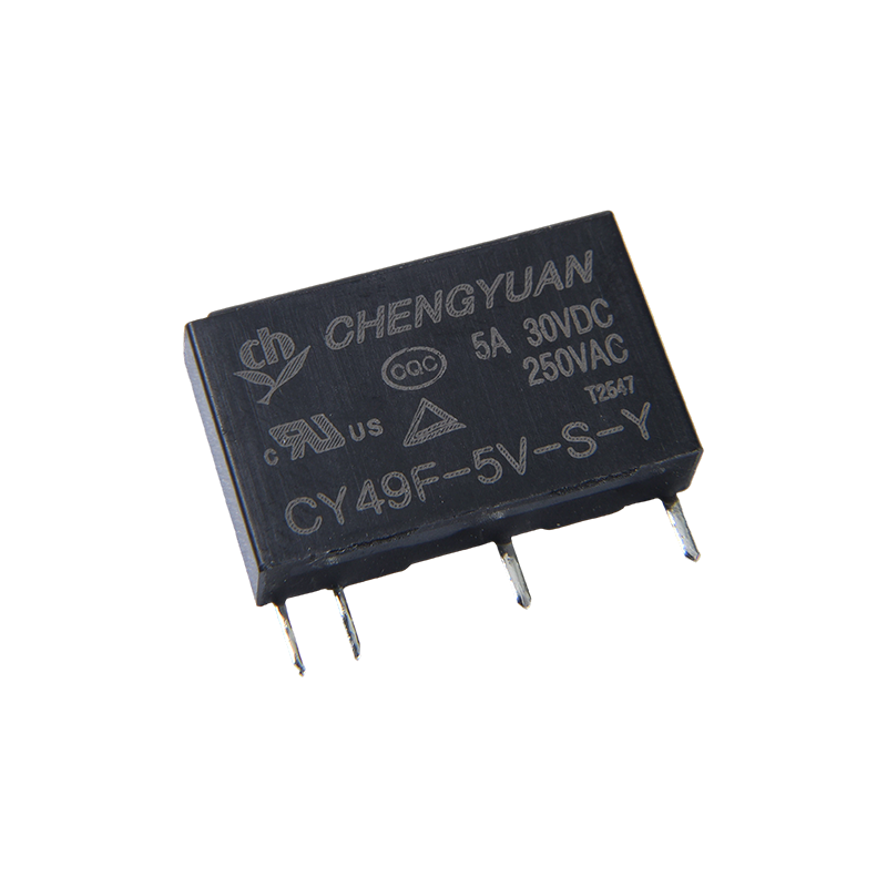 Rơle CY49F, Rơle nguồn mỏng, Rơle 49F, Rơle tín hiệu, Rơle nhỏ 4PIN PCB 5A 0,12W.