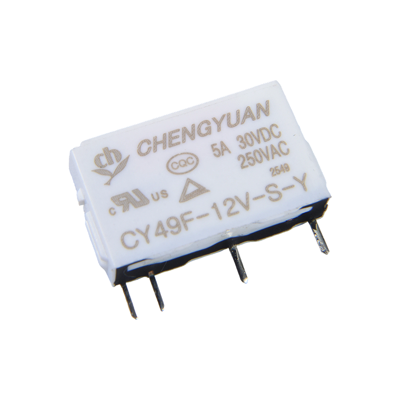 Rơle CY49F, Rơle nguồn mỏng, Rơle 49F, Rơle tín hiệu, Rơle nhỏ 4PIN PCB 5A 0,12W.