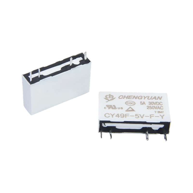Rơle CY49F, Rơle nguồn mỏng, Rơle 49F, Rơle tín hiệu, Rơle nhỏ 4PIN PCB 5A 0,12W.