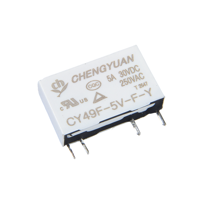 Rơle CY49F, Rơle nguồn mỏng, Rơle 49F, Rơle tín hiệu, Rơle nhỏ 4PIN PCB 5A 0,12W.
