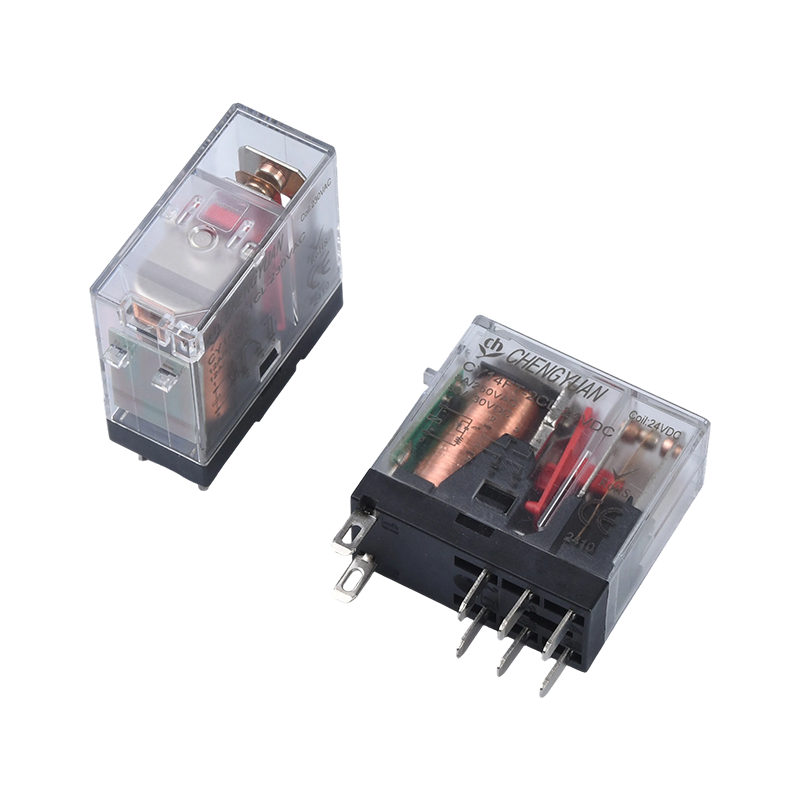 Rơle CY14FT-2CL, Rơle DPDT, Rơle chân rộng 14F, Rơle nguồn 8A 5PIN.