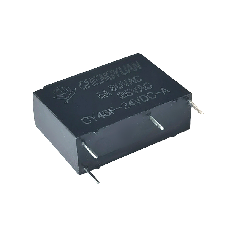 Rơle CY46F, Rơle 46F, Rơle điện cực nhỏ, Rơle điện gắn PCB 4PIN,