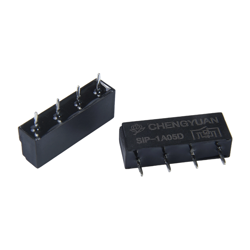 Rơle SIP, Rơle sậy, SIP-1A05, Rơle sậy gắn PCB,
