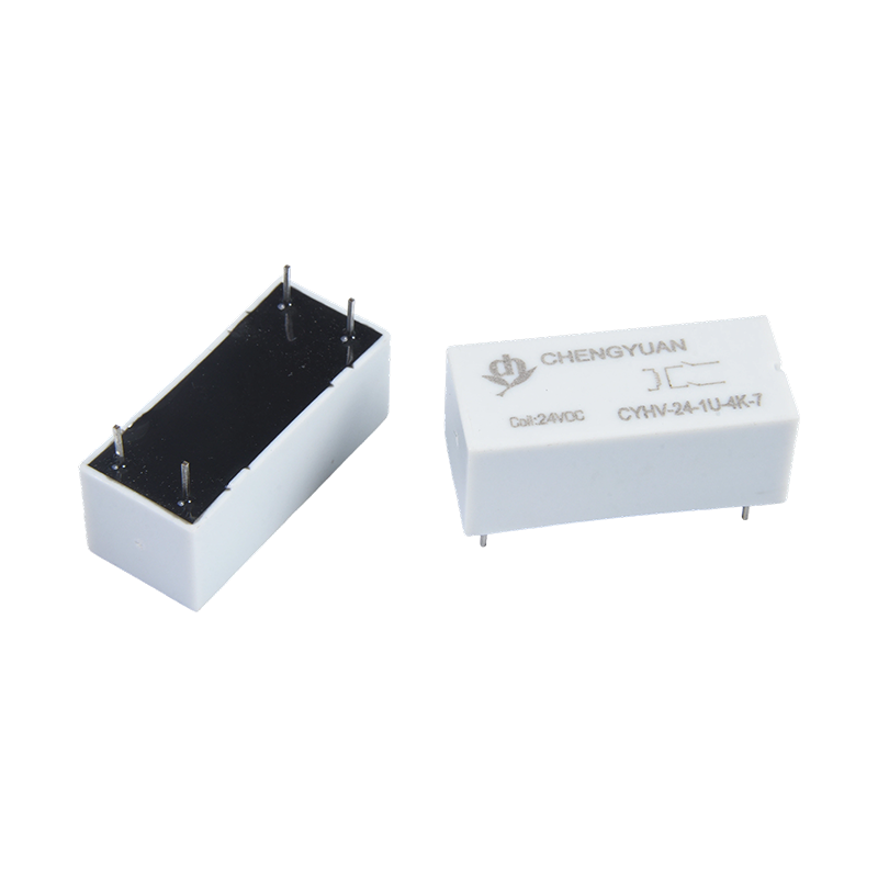 Rơle CYHV, Rơle lò xo khô điện áp cao nhỏ, Rơle sậy gắn PCB 4KV,6KV.