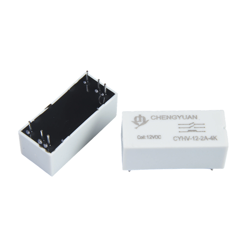 Rơle CYHV, Rơle lò xo khô điện áp cao nhỏ, Rơle sậy gắn PCB 4KV,6KV.