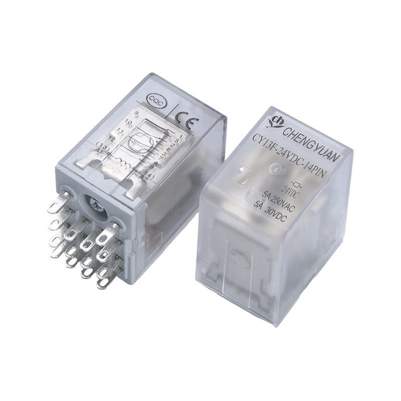 Rơle CY13F, Rơle điện 4PDT, JQX-13F, rơle điện công nghiệp, 4PDT/4Z,MY4 LY4.14PIN