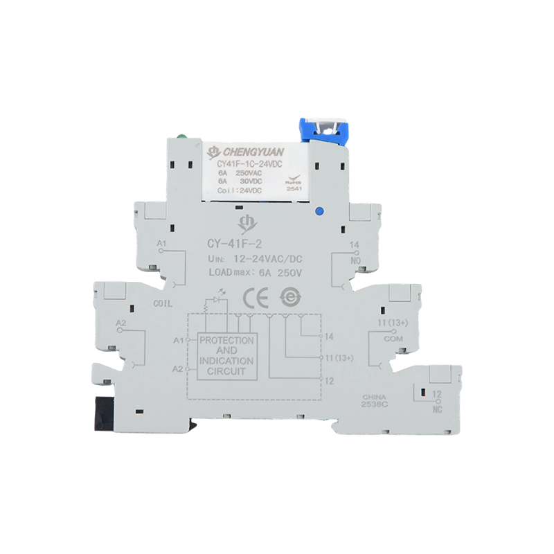 Mô-đun tiếp sức M41F, Mô-đun tiếp sức đường sắt 41F, Mạch bảo vệ mô-đun tiếp sức mỏng 41F 6A.